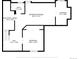 Basement floorplan featuring a recreation room, storage room, bedroom, electrical room, bath and hall at 5810 S Galena St, Greenwood Village, CO 80111