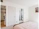 View from bedroom shows hall, closet and bathroom at 1010 N Jasmine St, Denver, CO 80220