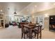 Spacious finished basement with entertainment area, fireplace, and walk-out access at 20234 E Lake Cir, Centennial, CO 80016
