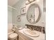Classic bathroom with a tub and tile backsplash at 3002 E Long S Cir, Centennial, CO 80122
