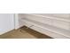 Unfinished basement with storage shelves at 9102 W 107Th Pl, Broomfield, CO 80021