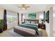Spacious bedroom with a plush bed, soft carpet, and ample natural light for a comfortable and inviting retreat at 9102 W 107Th Pl, Broomfield, CO 80021
