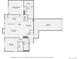 Detailed floorplan showcasing layout of the home, including living spaces and garage at 7418 S Quail Cir # 1312, Littleton, CO 80127