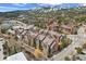 Stunning aerial view of the community with mountain backdrop, showcasing the layout and location at 100 S Park Ave # E312, Breckenridge, CO 80424