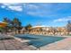 Enjoy the community pool with lounge chairs for relaxation and a covered area for shade on sunny days at 11250 Florence St # 28F, Commerce City, CO 80640