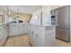 Kitchen with island, stainless steel appliances, and granite countertop at 20190 Sedgemere Rd, Monument, CO 80132