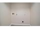 A utility room with hookups and outlets ready for a washer and dryer at 8329 W 90Th Pl, Westminster, CO 80021