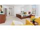 Bright and open main bedroom featuring large windows and plenty of space for seating at 534 Stonemont Dr, Castle Pines, CO 80108