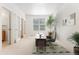 Comfortable office space with a modern desk, comfortable chair, and lots of natural light at 534 Stonemont Dr, Castle Pines, CO 80108