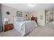 Primary bedroom with king-size bed and calming decor at 13735 Steele Ct, Thornton, CO 80602