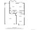 Detailed floor plan showcasing the main level's layout at 13735 Steele Ct, Thornton, CO 80602