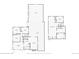 Detailed floor plan showing the layout of the home, including room dimensions and key features at 11349 Downing Dr, Northglenn, CO 80233