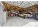 Spacious garage featuring tall ceilings and ample storage space at 6860 Krameria St, Commerce City, CO 80022