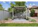 Backyard featuring a cozy seating area with comfortable furniture, ideal for relaxation at 1235 S Balsam St, Lakewood, CO 80232