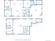 Comprehensive floor plan view of both levels, highlighting layout and dimensions at 1235 S Balsam St, Lakewood, CO 80232