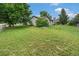 Manicured front lawn with mature trees at 1001 Victor St, Aurora, CO 80011