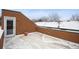 An empty patio with a view at 467 Harrison St, Denver, CO 80206
