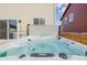 Close-up of the outdoor hot tub, perfect for unwinding after a long day at 5957 N Orleans St, Aurora, CO 80019