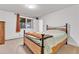 Simple bedroom featuring a cozy bed, natural light, and ample closet space, creating a relaxing retreat at 994 Timber Ln, Boulder, CO 80304