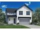 Charming two-story home featuring a two-car garage, well-manicured lawn, and classic architectural design at 475 Welded Tuff Trl, Castle Rock, CO 80104