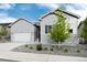 Attractive single-Gathering home with stone accents, well-maintained landscaping, and a welcoming facade at 5072 Silver Hare Ln, Castle Rock, CO 80104