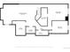 Basement floor plan showing a recreation room, media room, utility room, and bedroom at 55610 E 40Th Ave, Strasburg, CO 80136