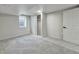 Finished basement with carpet, new window and ample storage at 10508 W Chautauga Mtn, Littleton, CO 80127