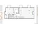 Floor plan rendering of the lower level layout of the home showing the placement of rooms at 680 S Gaylord St, Denver, CO 80209