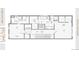 Floor plan rendering of the upper level layout of the home showing the placement of rooms at 680 S Gaylord St, Denver, CO 80209