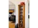 Cozy living area with vintage hutch, offering a blend of comfort and unique charm at 1060 N Washington St # 301, Denver, CO 80203