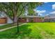 Charming brick home featuring a well-manicured lawn and mature tree, providing shade and curb appeal at 10784 Allendale Dr, Arvada, CO 80004