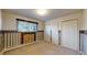 Bedroom with floral patterned walls, carpeted floors, and white trim at 178 E 11Th Ave, Broomfield, CO 80020