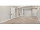 This basement has an open floorplan and space for storage at 10158 E Fair Cir, Englewood, CO 80111