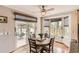 Cozy breakfast nook with backyard access and backyard views at 11895 Hitching Post Ct, Parker, CO 80134