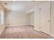 Basement room with a window, a closet, and recessed lighting at 7166 Newhall Dr, Highlands Ranch, CO 80130