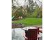 Spacious backyard with playset and seating at 7770 S Estes St, Littleton, CO 80128