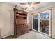 Dining area featuring a decorative hutch and sliding glass door to the backyard at 8746 Carr Loop, Arvada, CO 80005