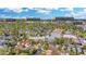 Aerial view showcasing the property's proximity to DU Light Rail Station and University of Denver Campus at 1987 S Downing St, Denver, CO 80210