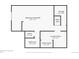 Basement floorplan showing finished basement, bathroom, utility closet, laundry room and storage at 12919 W Burgundy Dr, Littleton, CO 80127