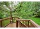 Inviting back deck overlooking a lush green yard, perfect for outdoor relaxation and entertaining at 1441 S Ulster St, Denver, CO 80231