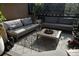 Serene balcony featuring comfortable seating and a patterned rug for relaxation at 6985 Fallon Cir, Castle Rock, CO 80104