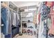 Walk-in closet with built in shelving for optimal storage at 4808 S Ward Way, Morrison, CO 80465