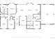 Detailed floor plan showcasing layout including bedrooms, kitchen, living room, and garage dimensions at 1195 W 70Th Ave, Denver, CO 80221