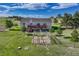 Large backyard with plenty of room for gardening and outdoor activities in a country setting at 1166 Belgian Trl, Elizabeth, CO 80107