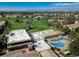 Aerial view of Windsor Gardens with pool, golf course, and community buildings at 655 S Alton Way # 5C, Denver, CO 80247