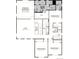 Detailed floor plan illustrating the layout of the bedrooms, bathrooms, and living spaces at 5878 Berry Ridge Way, Castle Rock, CO 80104