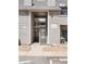 Exterior view of a building with stairwells and unit numbers at 3600 S Pierce St # 7-201, Denver, CO 80235