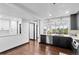 Contemporary kitchen featuring stainless steel appliances and sleek, modern cabinetry at 1900 E Girard Pl # 505, Englewood, CO 80113