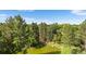 A serene pond surrounded by lush trees and green grass adds a peaceful touch to the landscape at 1900 E Girard Pl # 505, Englewood, CO 80113