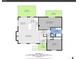 Detailed floor plan showcasing the layout of unit 3, including living spaces and balcony at 30273 Conifer Rd, Evergreen, CO 80439
